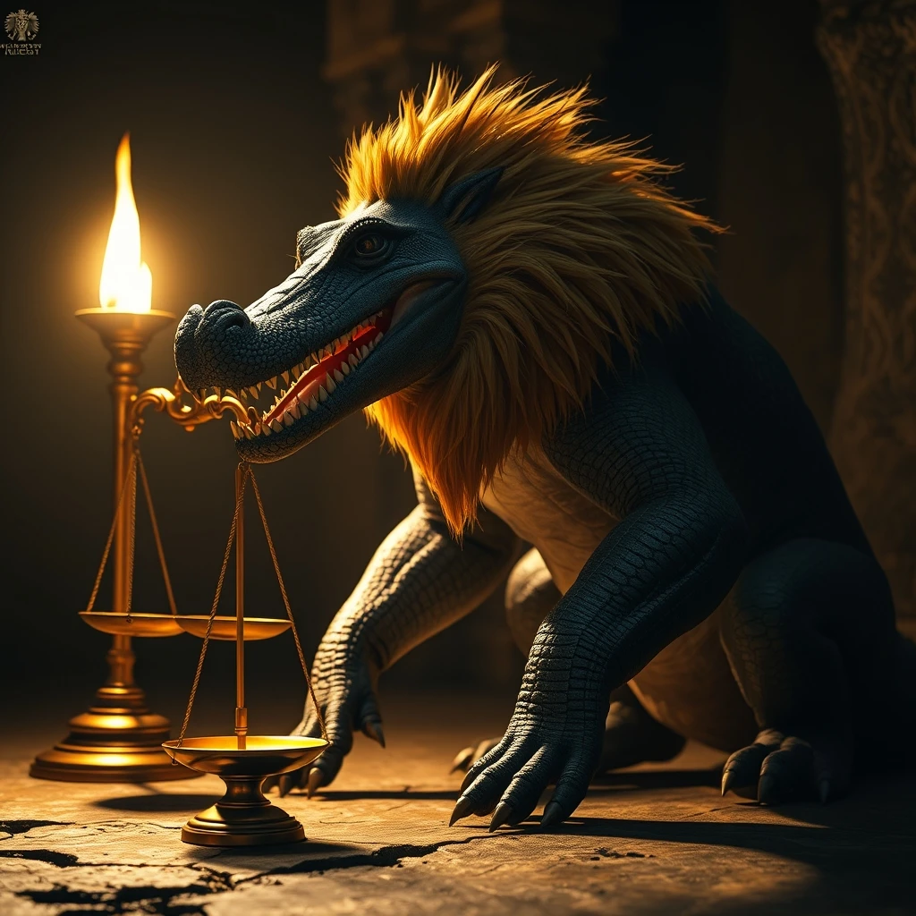 Ilustração histórica e representação de Ammit