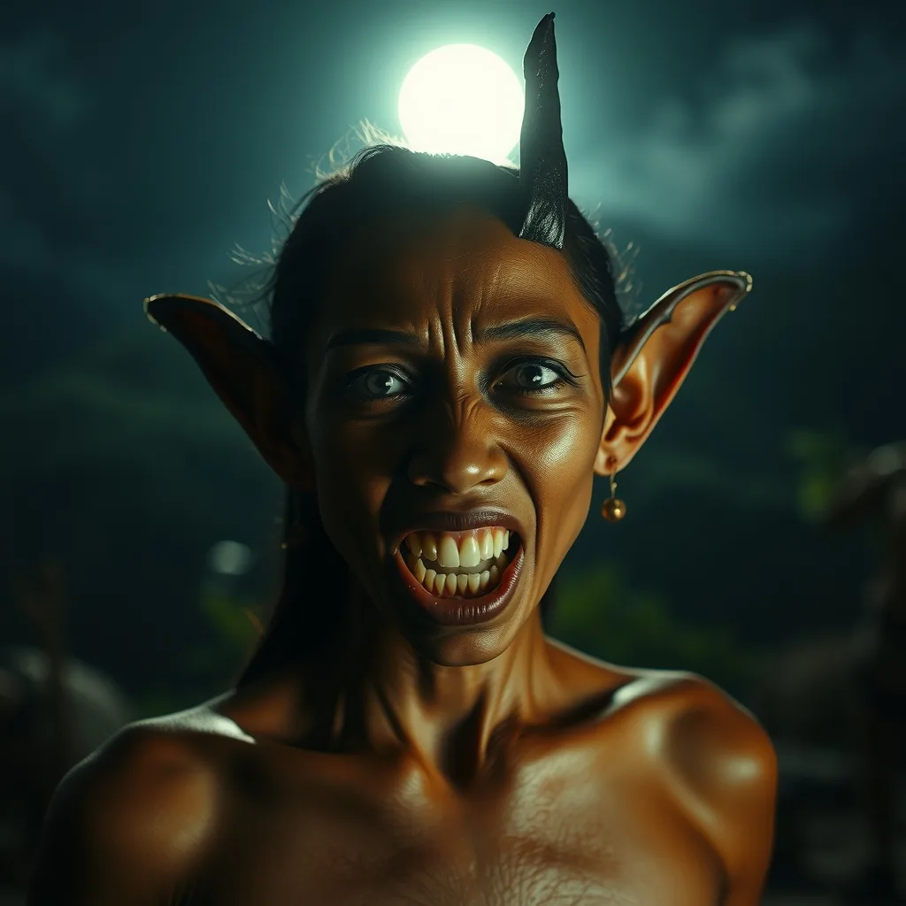 Ilustração histórica e representação de Aswang