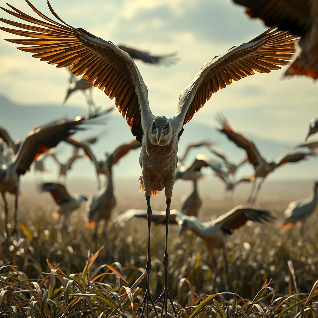 Ilustração histórica e representação de Aves do Estínfalo