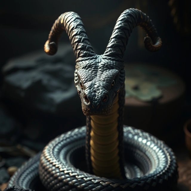 Serpente Chifruda