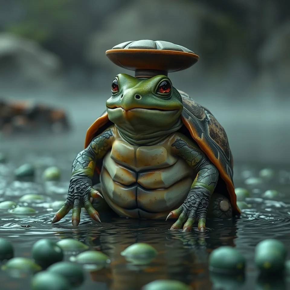 Ilustração histórica e representação de Kappa